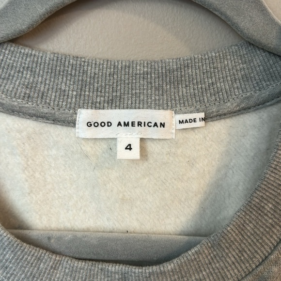 NWT Good American Zodiac Cancer Rhinestone Sweatshirt - Picture 2 of 6